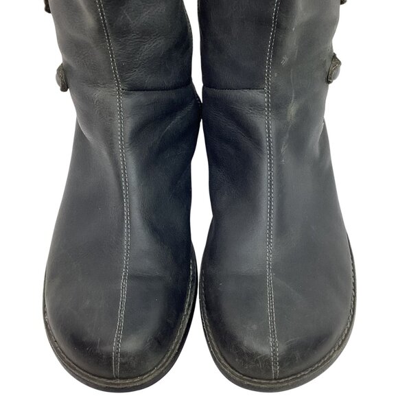 Coach Valterra Sport Mid-Calf Leather Womens 7B Riding Boots Black - Picture 3 of 13